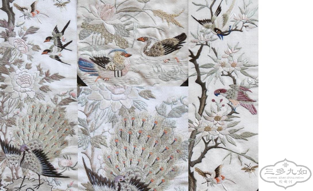 peacock with sparrows 8.JPG