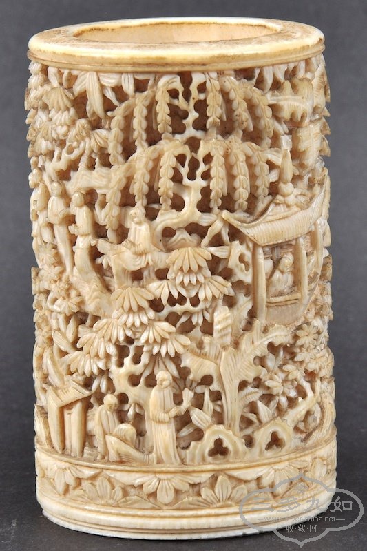 cantonese ivory brush pot.jpg